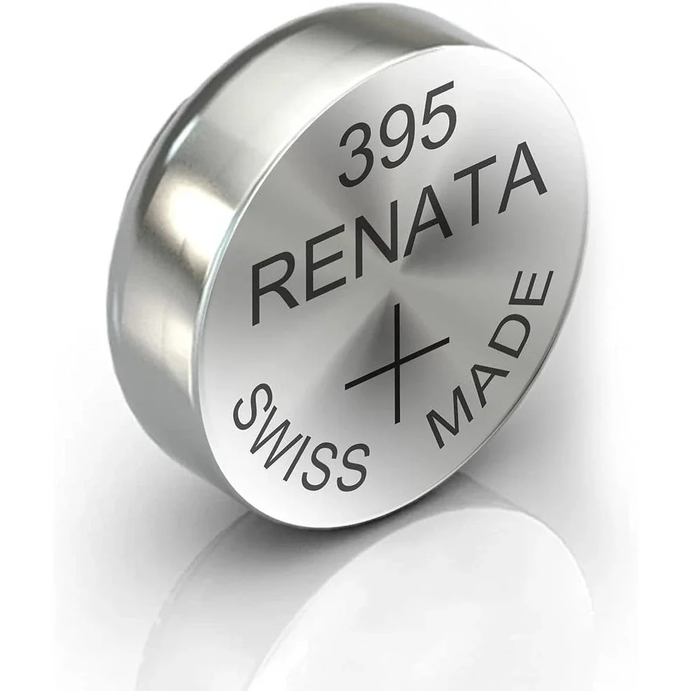 Renata TS-395-10 Silver Oxide Battery - 10 Pack